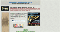 Desktop Screenshot of glaro-products.com